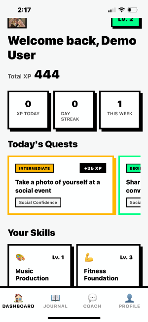RPG Dashboard Preview 1
